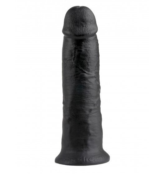 King Cock 10&quot; Cock Black - Dildo realistyczne czarne 25 cm