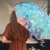 Vincent van Gogh Irysy parasol długi ze skórzaną rączką