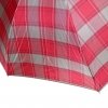 Czerwona krata  - parasol długi damski Zest 51652