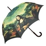 Mona Lisa - parasol długi z drewnianą rączką