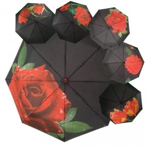 Flower - parasolka składana półautomat 