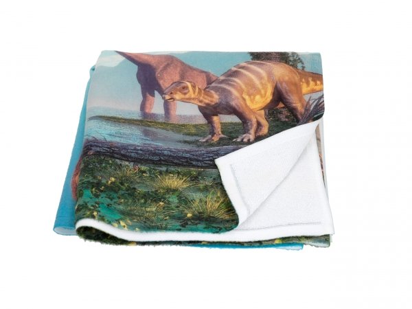 Ręcznik duży - Świat dinozaurów