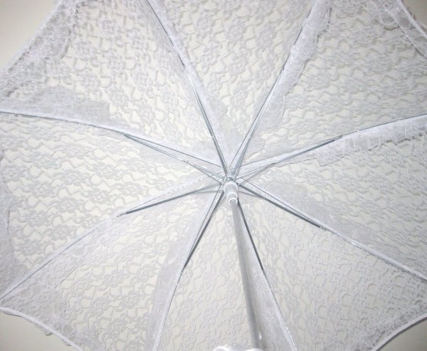 Bella parasolka z ażurowej koronki