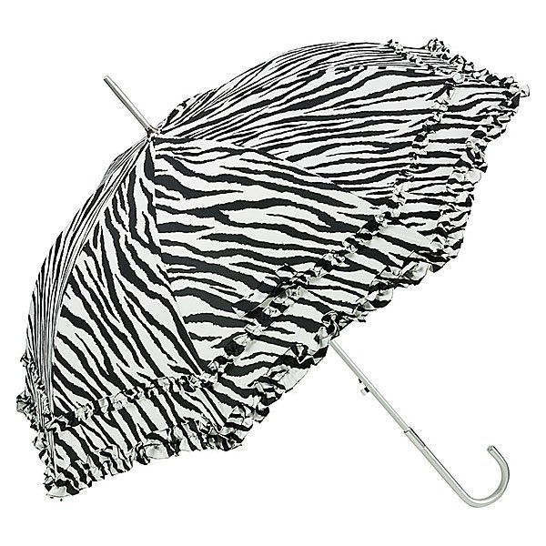 Mary - parasolka z falbanką - zebra