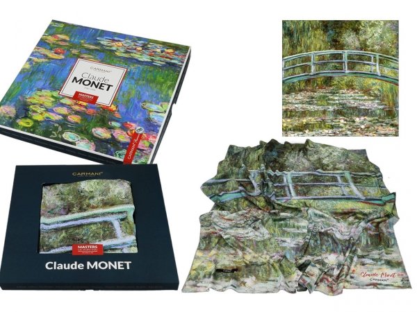 Chusta - Claude Monet - Staw z nenufarami