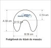 POKROWIEC KOSMETYCZNY NA PODGŁOWEK ROGAL