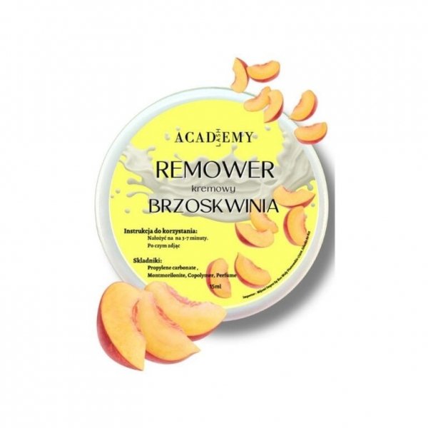 Remover Kremowy do Rzęs 15ml LashAcademy BRZOSKWINIA