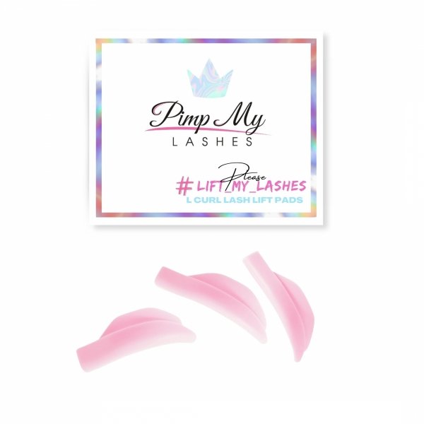 Wałeczki do liftingu rzęs L Curl 4 rozmiary Pimp My Lashes