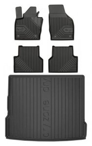 Zestaw dywaniki i mata do Audi Q3 I 2011-2018 górna podłoga bagażnika