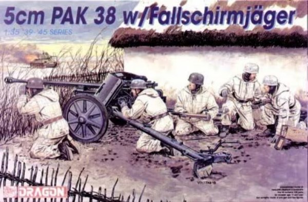 Dragon 6118 5 Cm Pak 38 1/35
