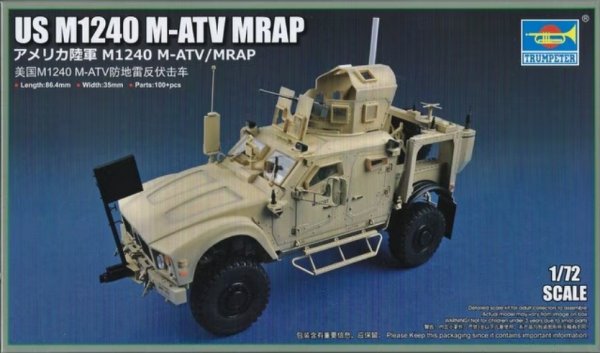 Trumpeter 07413 1/72 US M1240 M-ATV MRAP