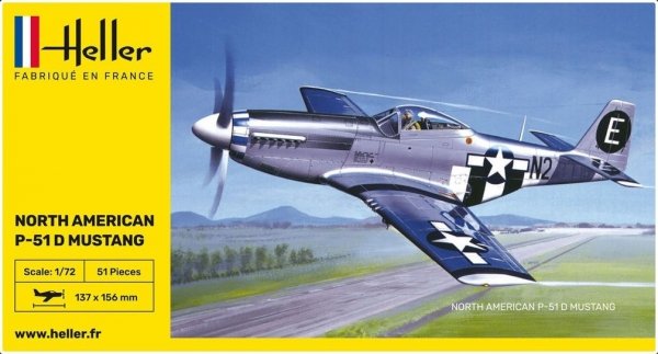 Heller 80268 P-51 Mustang 1/72 S-30