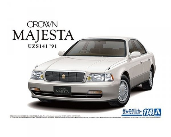 Aoshima 05751 TOYOTA UZS141 CROWN MAJESTA C-TYPE '91 1/24 