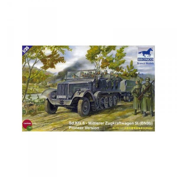 Bronco CB35041 Sd.kfz. 6 Mittlerer Zugkraftwagen 5