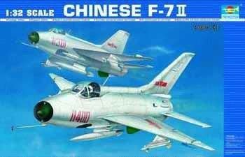 Trumpeter 02216 Chinese F-7Ii  1/32