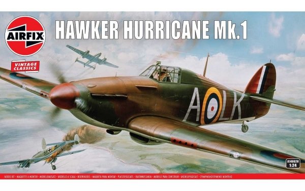 Airfix 14002V Hawker Hurricane Mk.I -1/24