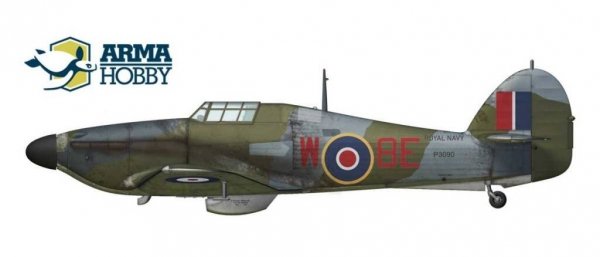 Arma Hobby 70022 Hurricane MkI Navy Model Kit 1/72