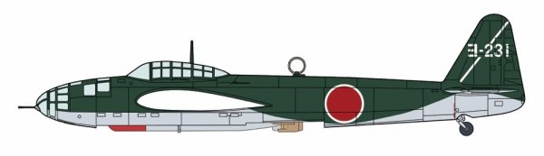Hasegawa 02494 1/72 Kugisho P1Y1 Ginga (Frances) Type 11 "Yokosuka Flying Group" w/ Torpedo