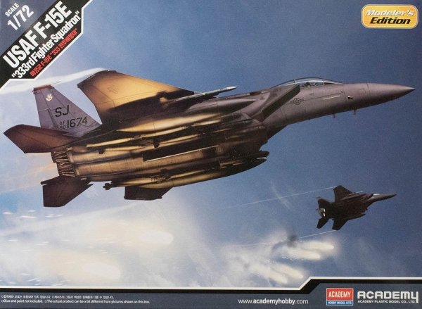 Academy 12550 F-15E USAF 333th Fighter Sq - 1/72