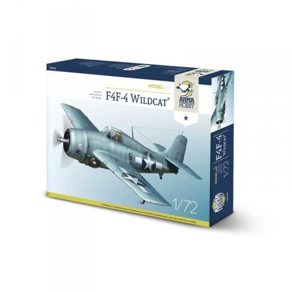 Arma Hobby 70048 F4F-4 Wildcat Model Kit 1/72