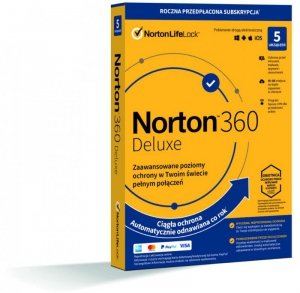 Norton 360 Deluxe 5D/12M BOX - WYMAGA KARTY
