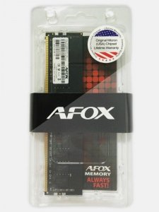 AFOX DDR4 8G 2666MHZ MICRON CHIP RANK1 AFLD48FH1P
