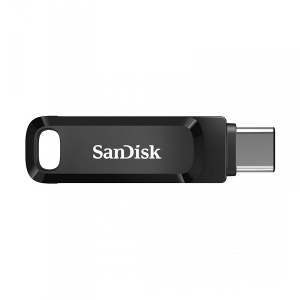 Pendrive SanDisk Ultra Dual GO SDDDC3-032G-G46 (32GB; USB 3.0, USB-C; kolor czarny)