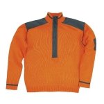 Sweter akrylowy Delta Plus FAIRBANKS pomarańczowy