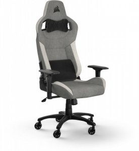 Corsair Fotel gamingowy T3 Rush Szary/Biały