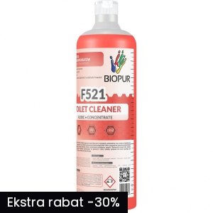 Koncentrat do czyszczenia sanitariatów Biopur F521, 1L