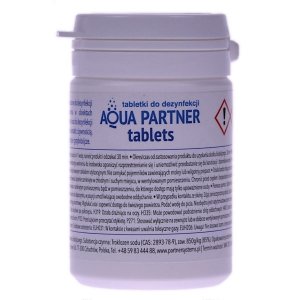 Tabletki do sporządzania roztworu do dezynfekcji Aqua Partner tablets, 10szt.