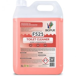 Koncentrat do czyszczenia sanitariatów Biopur F521, 5L