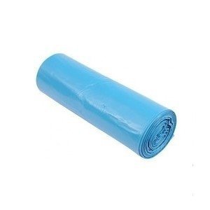 Worki na śmieci LDPE, niebieskie, 35L, 25 sztuk