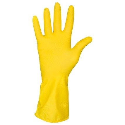 Rękawice gospodarcze ochronne Mercator yellow, żółte, r.L