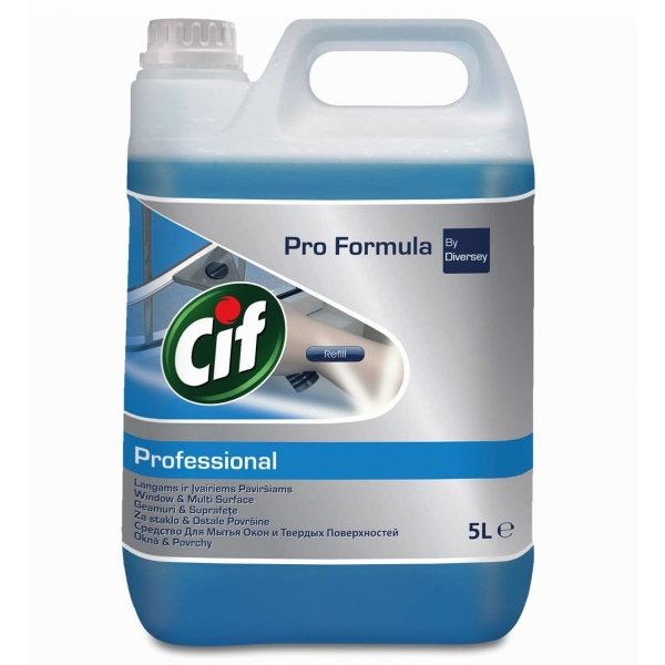 Płyn do mycia okien Cif Professional Pro Formula 5L