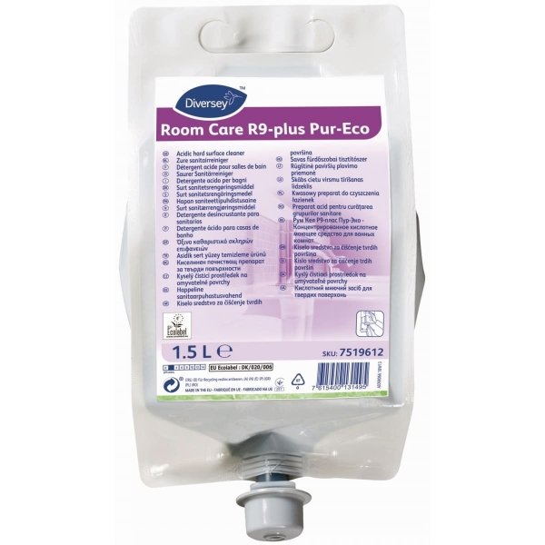 Środek do czyszczenia łazienki Diversey Room Care R9 plus Pur-Eco 1,5L wydajny koncentrat