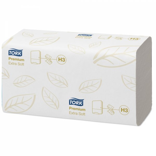 Ręcznik składany ZZ Tork Singlefold Premium H3, 2 warstwowy, biały, 15 x 200 listków [100278]