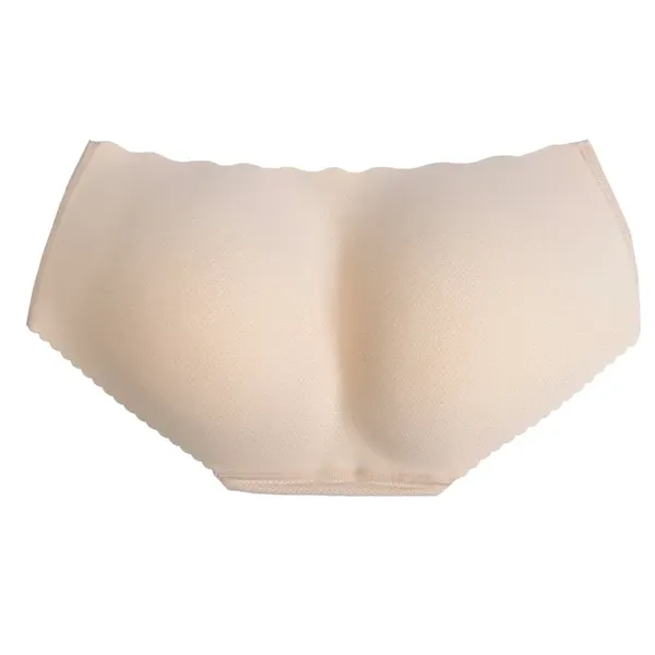 Bye Bra Padded Panties M Nude - Majtki modelujące niski stan beżowe