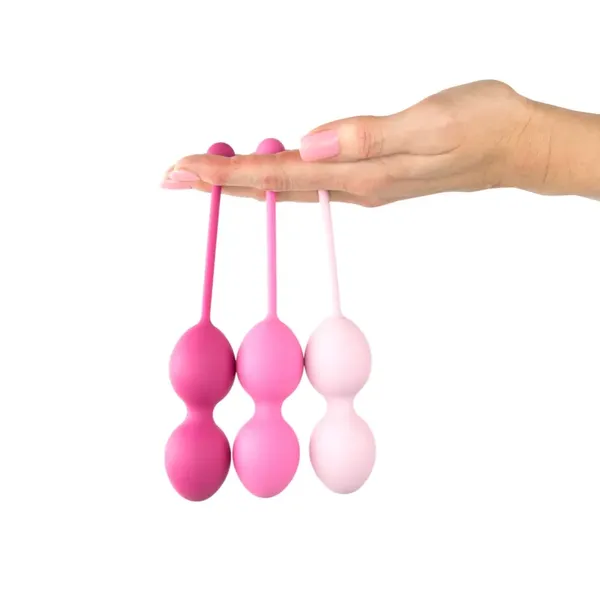 FeelzToys FemmeFit Advanced Set 3 szt. - zestaw kulek treningowych Kegla