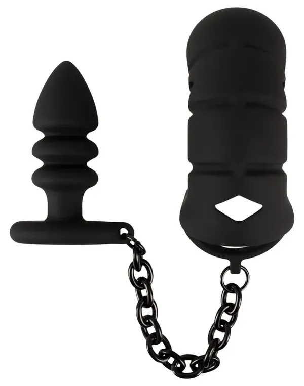 Black Velvets System Kontroli Komfortu Czarny 11,5 cm Silikonowy