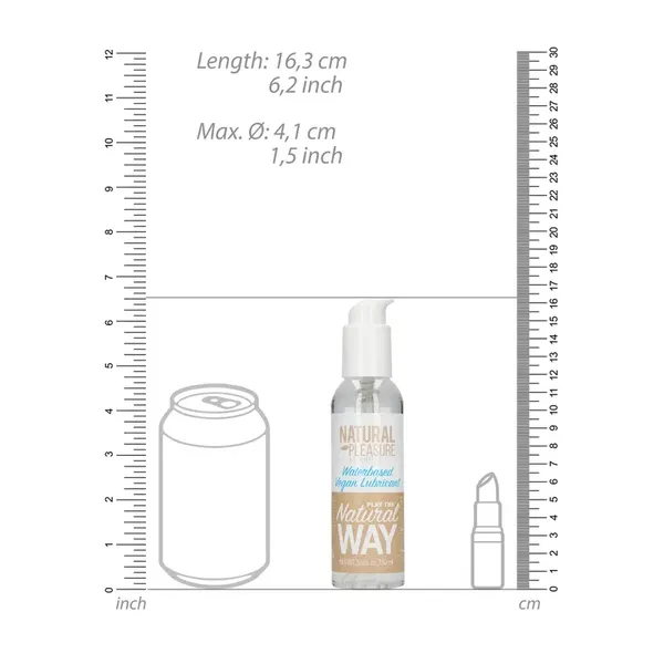 Natural Pleasure by Shots - Lubrykant na bazie wody - wegański 150 ml