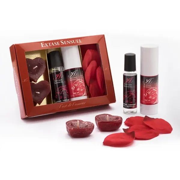 Zestaw akcesoriów - Extase Sensuel Coffret Tentation Rouge