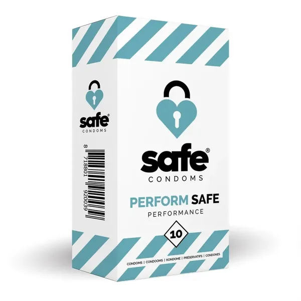 Safe Perform 10 szt. - prezerwatywy opoźniające wykonane z lateksu