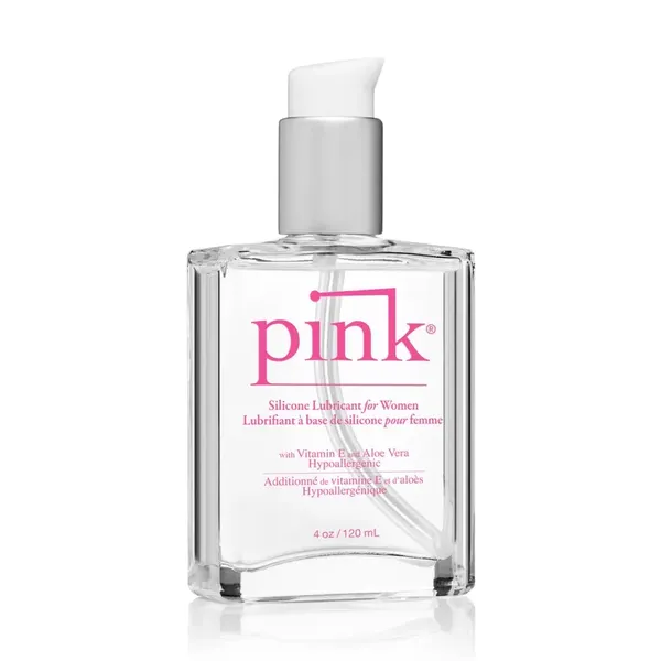 Pink Silicone Lubricant 120 ml - silikonowy żel nawilżający, bezzapachowy