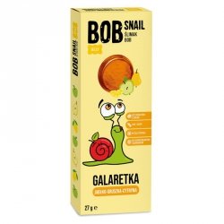 Przekąska Jabłko-Gruszka-Cytryna  bez dodatku cukru Bob Snail,  27g