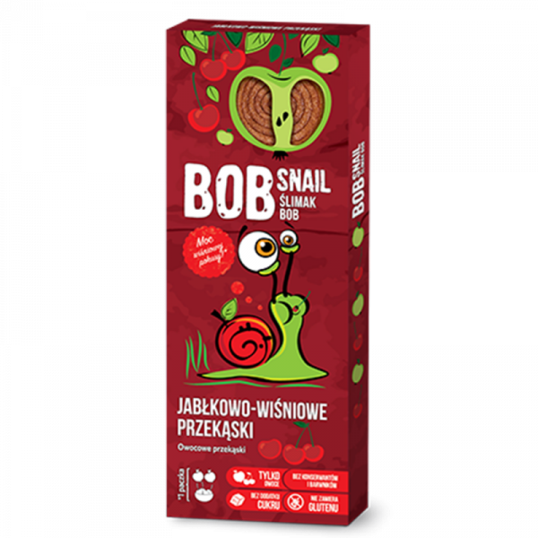 Bob Snail jabłko-wiśnia 30g