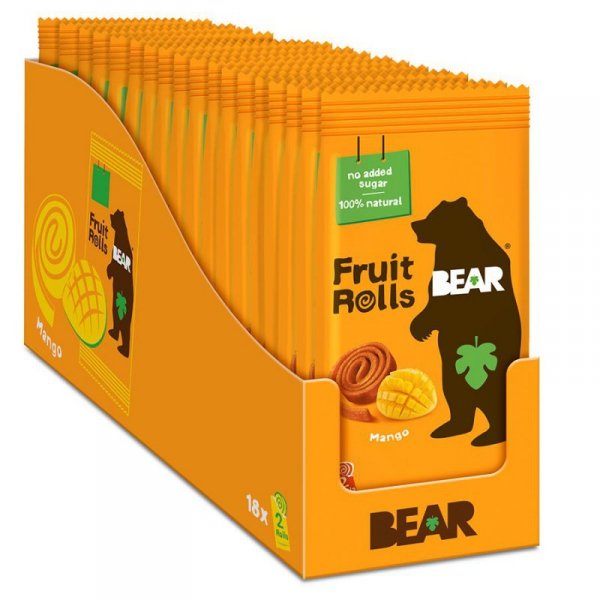 Rollsy owocowe - mango Bear 20g