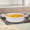 PŁASKI GARNEK TYTANOWY Z POKRYWĄ 28cm BERLINGER HAUS BH-7785 SAHARA