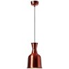 Lampa grzewcza do potraw na podczerwień IR wisząca mosiądz śr. 19 cm 250 W