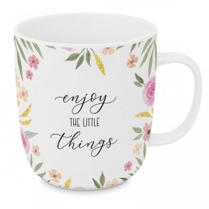 ,,Enjoy The Little Things Kubek Porcelanowy 400 ml